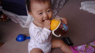 ストローをマスター