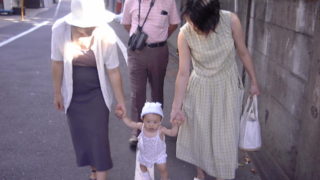 豊田のおじいちゃん・おばあちゃんが来る