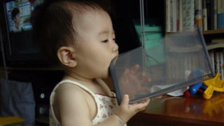 ２・３歩あるく