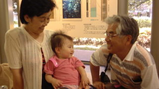 おじいちゃん・おばあちゃんと目黒で散歩